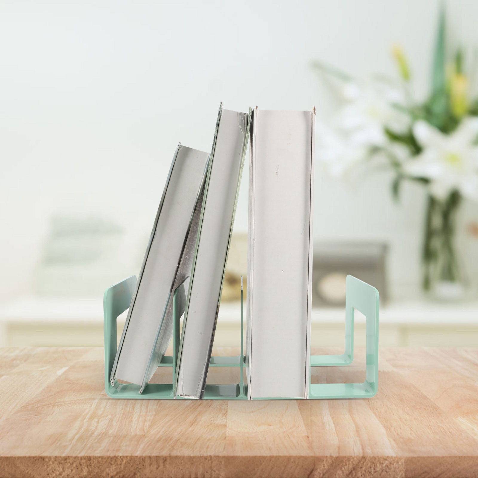 Magazine Holder Rack - منظم كتب مكتبي، رف مجلات وملفات،