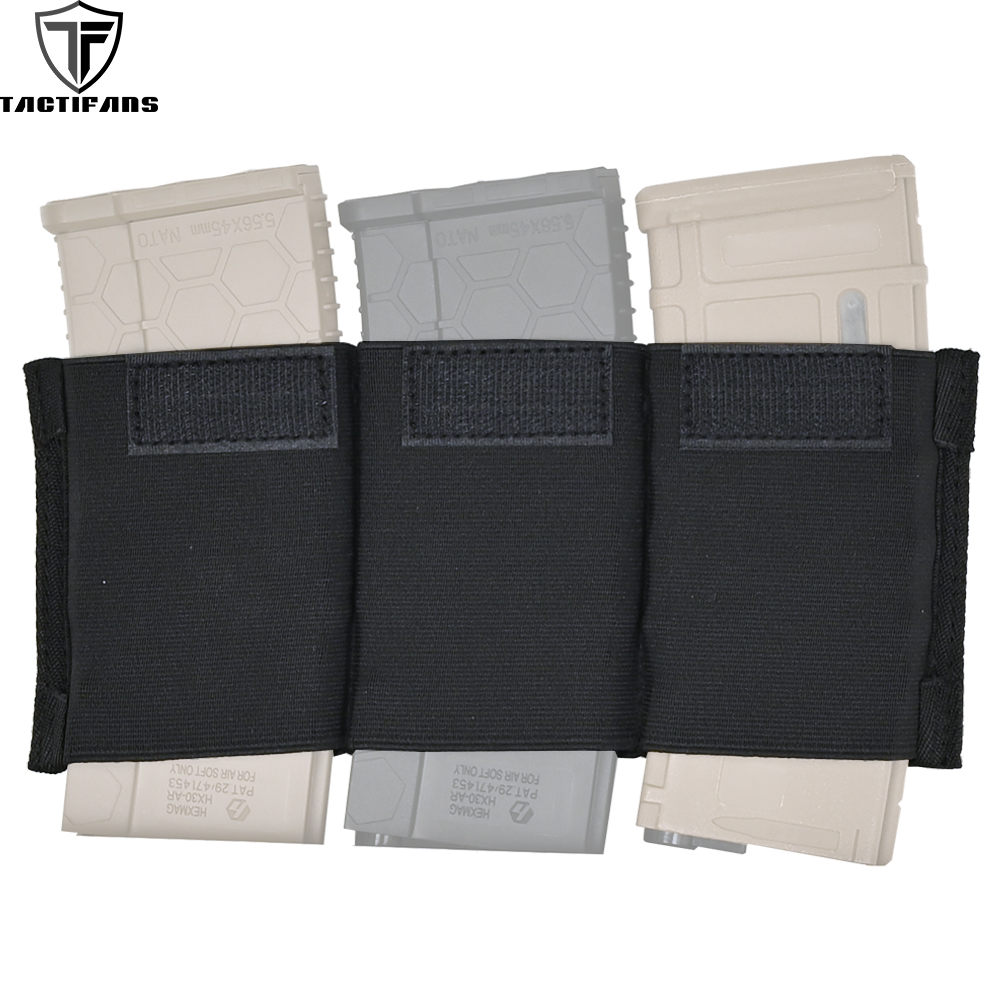 Magazine Holder Rack - Tactifans 5.56 مجلة ثلاثية إدراج الحقيبة