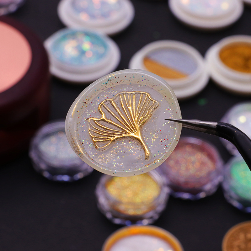 18 ألوان الذهب الشمع ختم ختم م - مراجعة Wax Seal Stamp Set وسعره