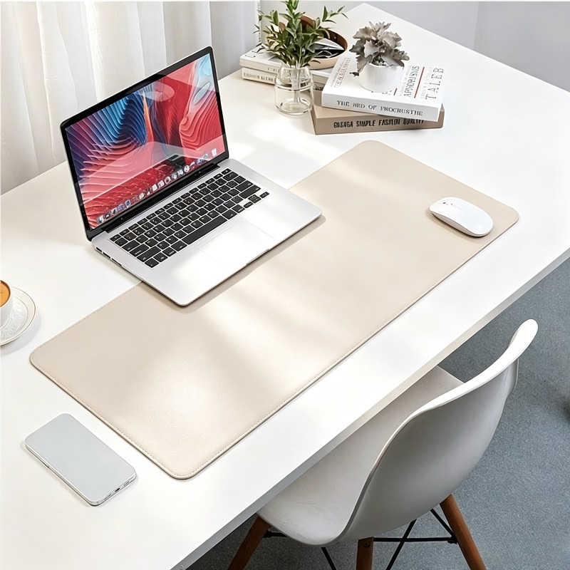 قطعة واحدة من وسادة الماوس الك - مراجعة Leather Desk Pad وسعره